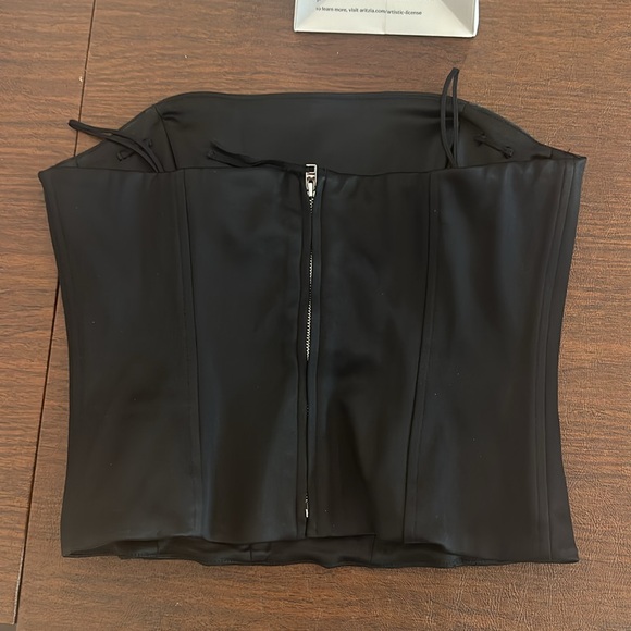 Aritiza Castle Satin Bustier - Picture 2 of 2